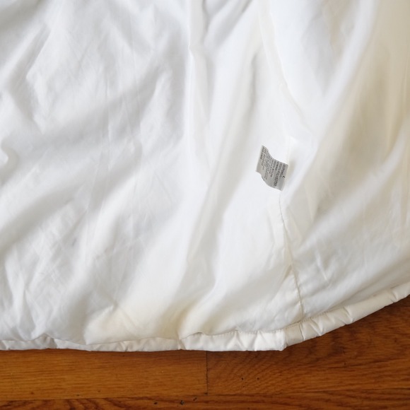 Shady Ltd Puffer Jacket White Embroidered Logo Size L Winter Streetwear Hip-Hop - Picture 4 of 13